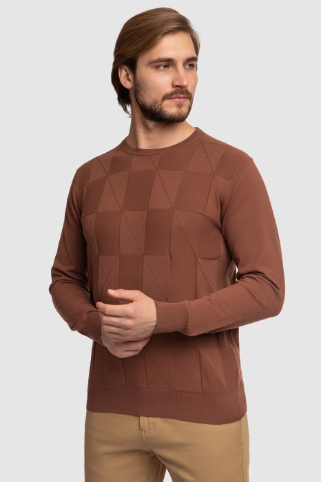 джемпер из хлопка пима по цене 4990 руб вид справа