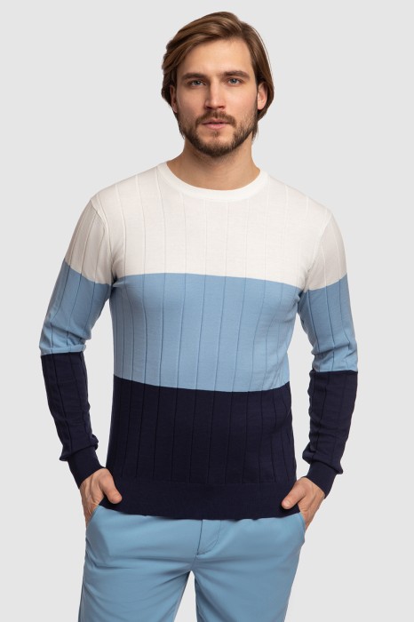 джемпер из хлопка пима фотография