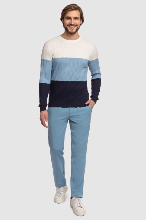 джемпер из хлопка пима из россии вид сбоку