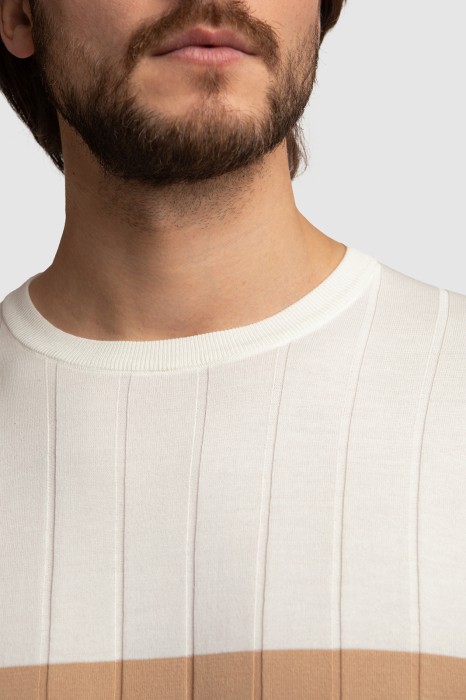 джемпер из хлопка пима от бренда kanzler вид слева