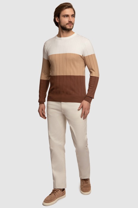 джемпер из хлопка пима из россии вид сбоку