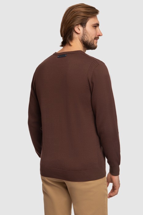 джемпер из хлопка пима по цене 4990 руб вид справа