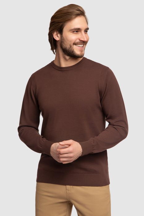 джемпер из хлопка пима из россии вид сбоку