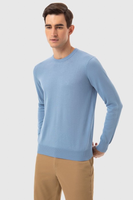 джемпер из хлопка, шелка и льна по цене 4990 руб вид справа