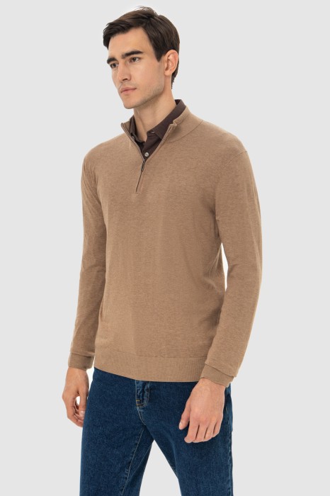 джемпер из хлопка из россии вид сбоку