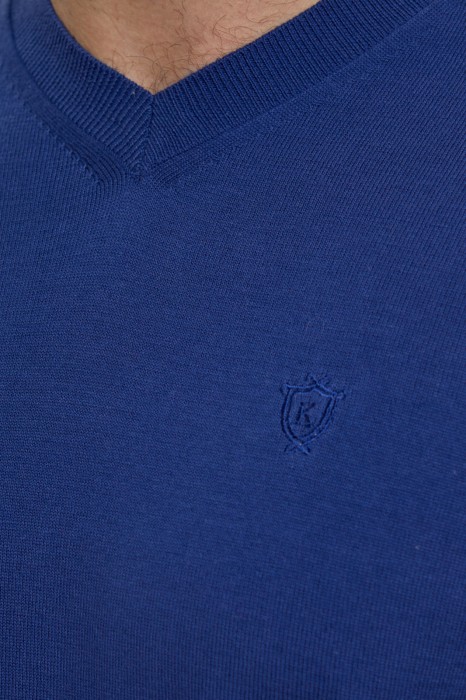 джемпер из хлопка от бренда kanzler вид слева