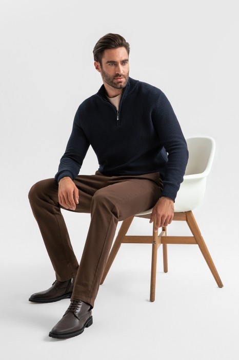 джемпер из хлопка из россии вид сбоку