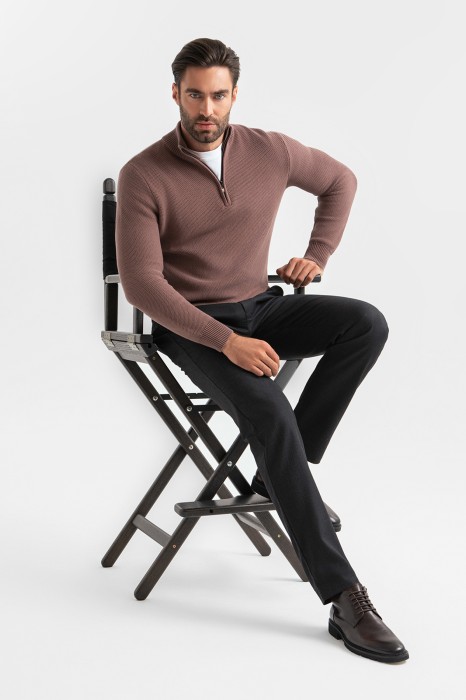 джемпер из хлопка из россии вид сбоку