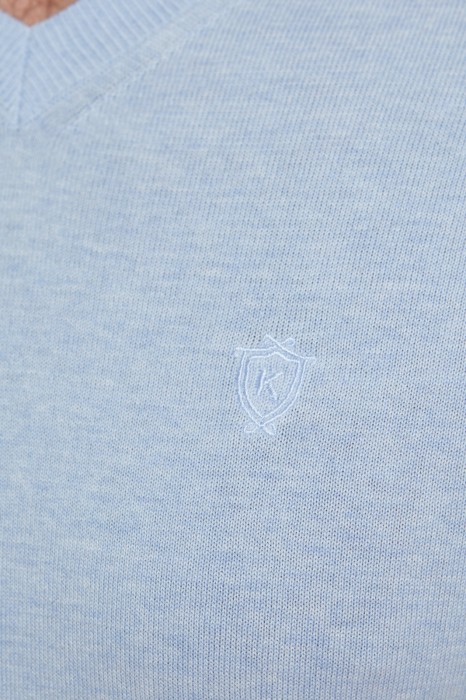 джемпер из хлопка от бренда kanzler вид слева