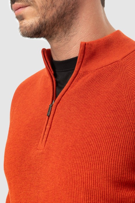 джемпер из хлопка от бренда kanzler вид слева