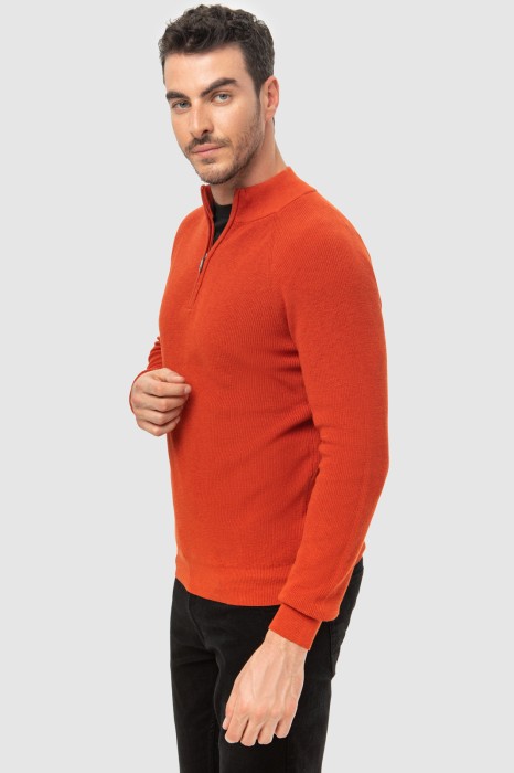 джемпер из хлопка из россии вид сбоку