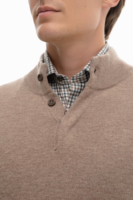 джемпер из шерсти и кашемира от бренда kanzler вид слева