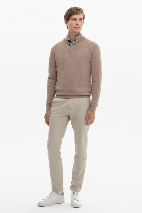 джемпер из шерсти и кашемира из россии вид сбоку