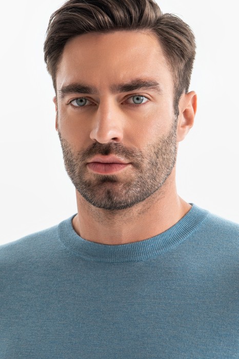 джемпер из шерсти и кашемира от бренда kanzler вид слева