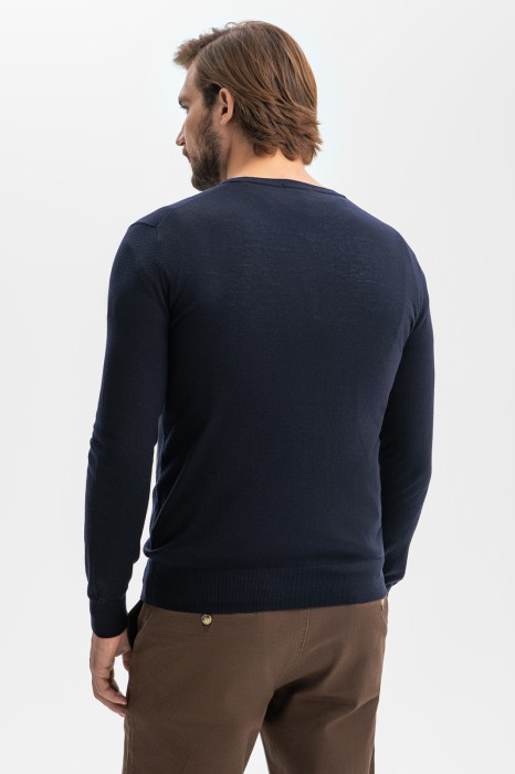 джемпер из шерсти и кашемира по цене 6990 руб вид справа