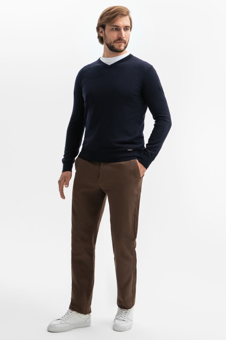 джемпер из шерсти и кашемира из россии вид сбоку