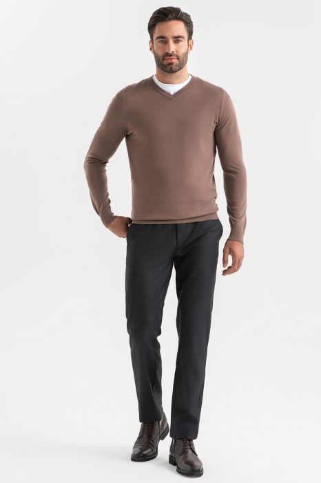 джемпер из шерсти и кашемира по цене 6990 руб вид справа