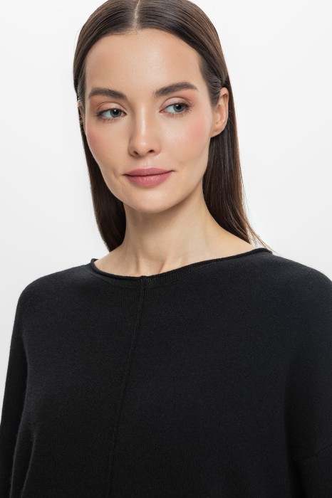 джемпер из шерсти и кашемира от бренда kanzler вид слева