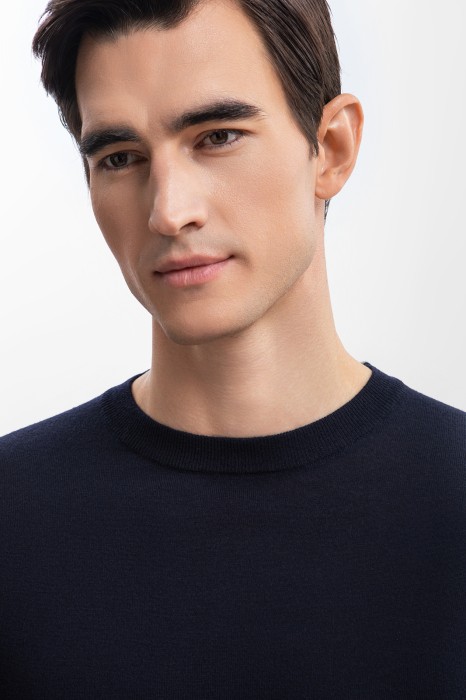 джемпер из шерсти и кашемира от бренда kanzler вид слева