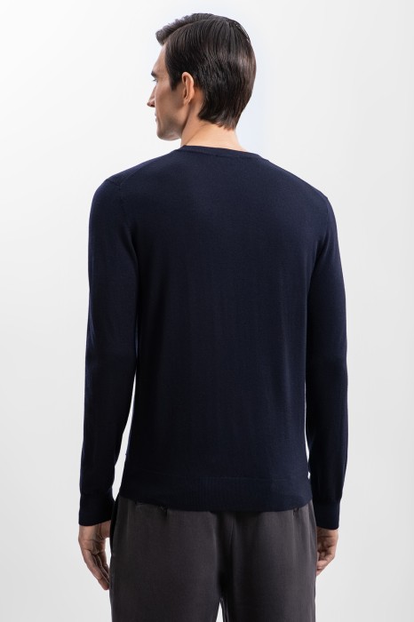 джемпер из шерсти и кашемира по цене 8990 руб вид справа