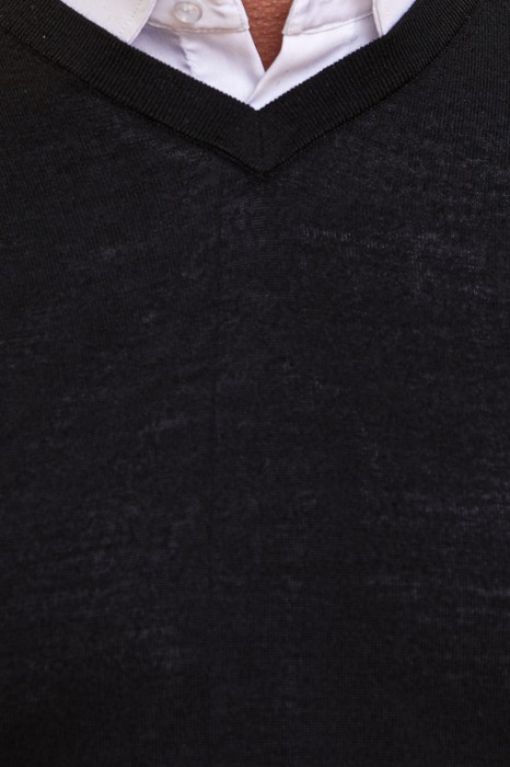 джемпер из шерсти от бренда kanzler вид слева