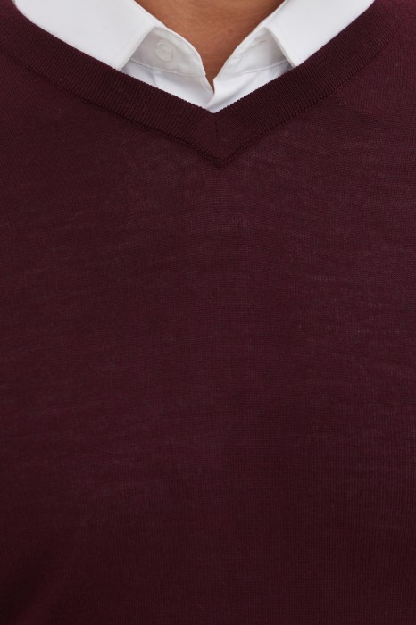 джемпер из шерсти от бренда kanzler вид слева