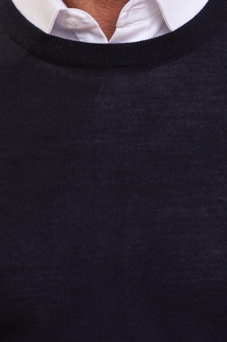 джемпер из шерсти от бренда kanzler вид слева