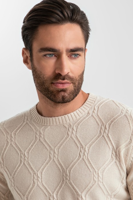 джемпер из смесовой шерсти от бренда kanzler вид слева