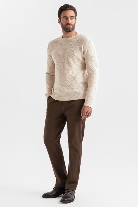 джемпер из смесовой шерсти из россии вид сбоку