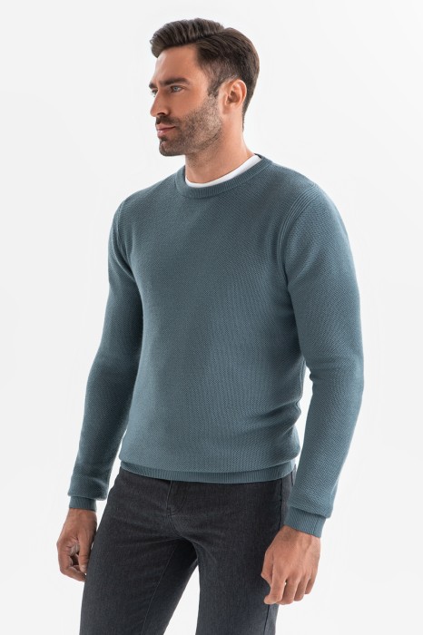 джемпер из смесовой шерсти по цене 6990 руб вид справа