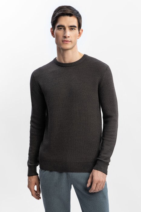 джемпер из смесовой шерсти по цене 8990 руб вид справа