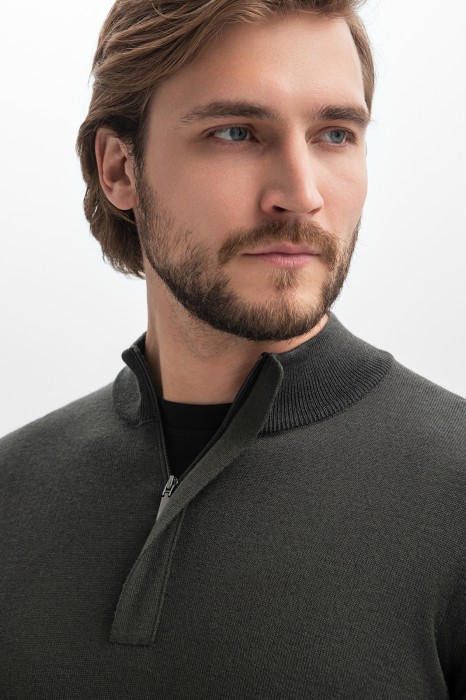 джемпер из смесовой шерсти от бренда kanzler вид слева