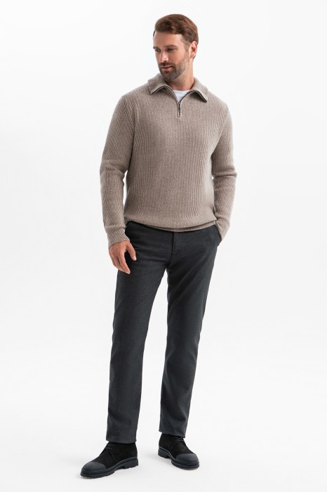 джемпер из смесовой шерсти из россии вид сбоку