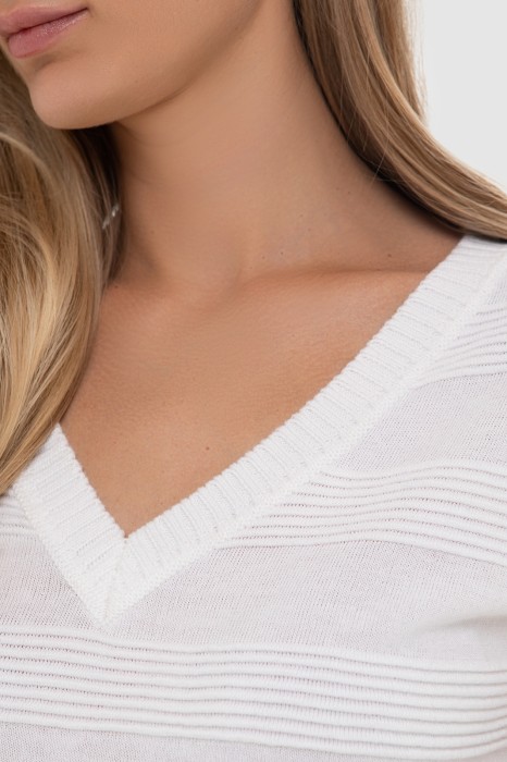 джемпер с коротким рукавом от бренда kanzler вид слева