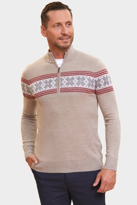 джемпер с узором фотография