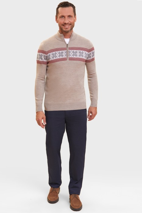 джемпер с узором по цене 5990 руб вид справа