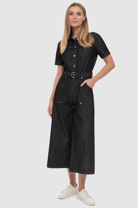 джинсовый комбинезон фотография