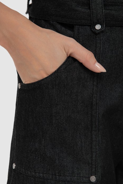 джинсовый комбинезон по цене 9990 руб вид справа