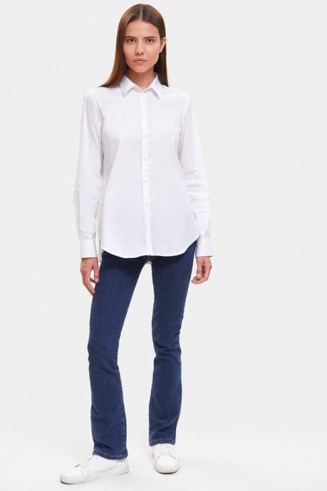 джинсы bootcut из россии вид сбоку