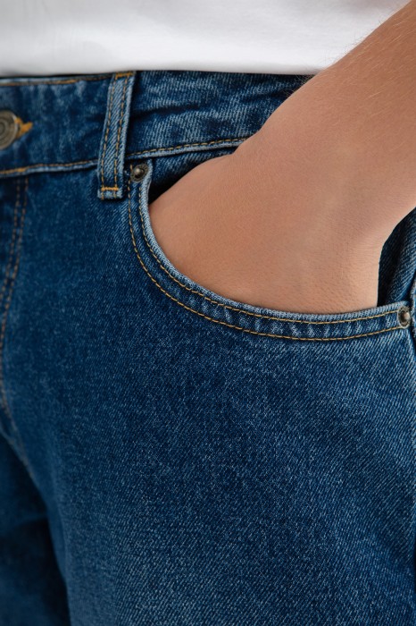 джинсы comfort fit от бренда kanzler вид слева