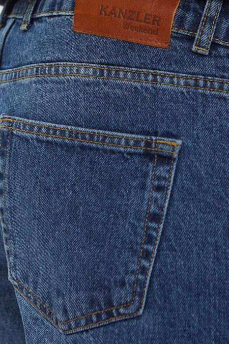 джинсы comfort fit от бренда kanzler вид слева