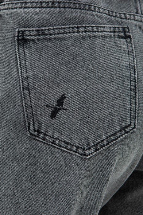джинсы mom fit от бренда kanzler вид слева