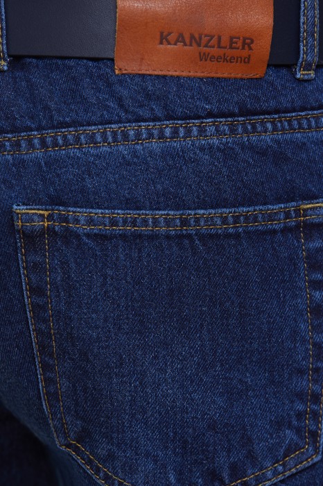 джинсы regular fit от бренда kanzler вид слева