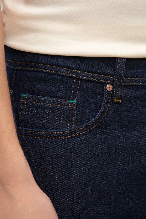 джинсы regular fit от бренда kanzler вид слева