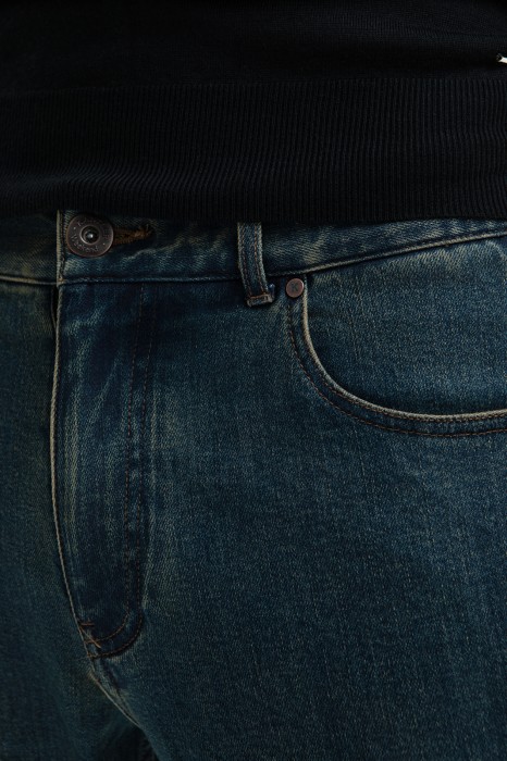 джинсы regular fit от бренда kanzler вид слева