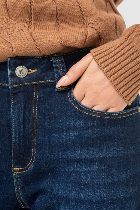 джинсы skinny от бренда kanzler вид слева