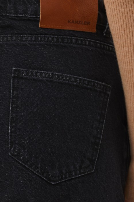 джинсы wide leg от бренда kanzler вид слева