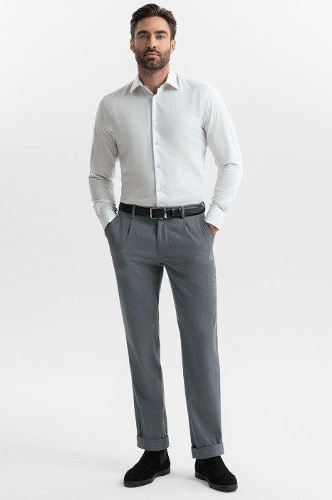 фланелевая рубашка из россии вид сбоку