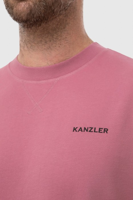 футболка из хлопка от бренда kanzler вид слева