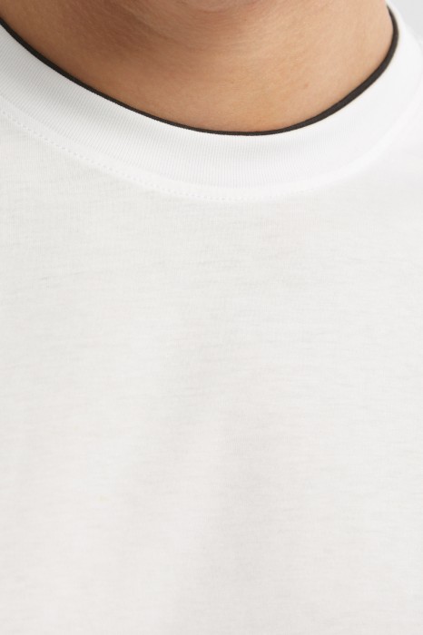 футболка из хлопка от бренда kanzler вид слева